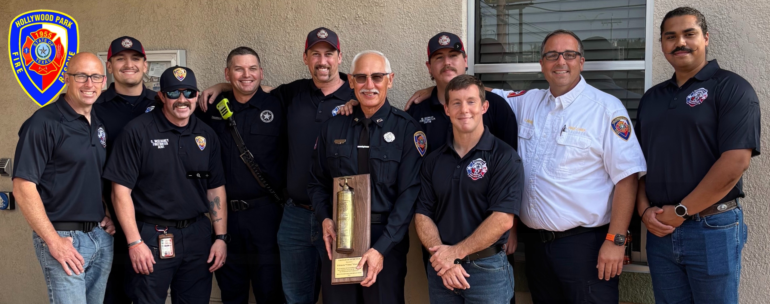 Hollywood Park Fire Department personnel