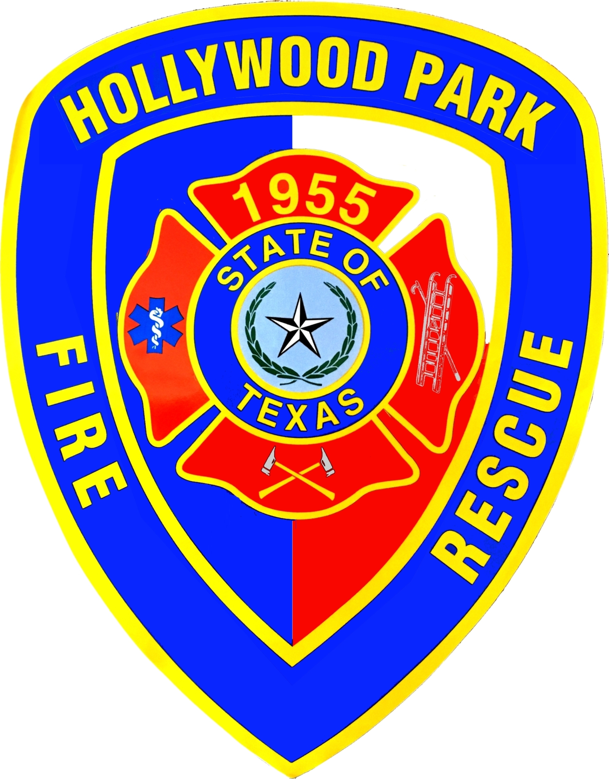 Hollywood Park Fire Department Badge